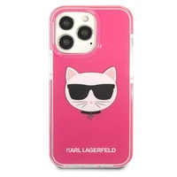 KARL LAGERFELD KLHCP13LTPECPI IPHONE 13 PRO / 13 6.1 "MACIŅŠ FUCHSIA / FUSCHIA CHOUPETTE HEAD