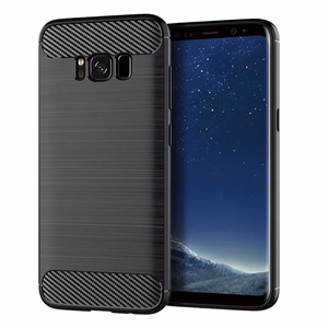 CARBON viedtālruņa apvalks SAMSUNG S8 Plus melns