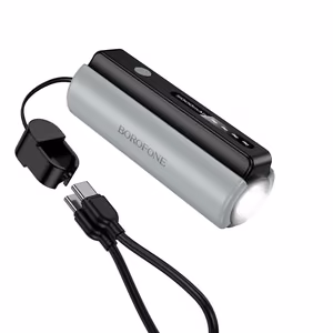 Borofone Внешний аккумулятор 5000mAh BJ87 Star - Type C - с фонариком чёрный