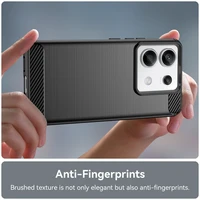 Oglekļa viedtālruņa apvalks, paredzēts Xiaomi Redmi Note 13 Pro – melns