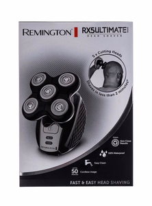 Remington Ultimate Series RX5 XR1500 – аккумуляторная электробритва для головы с 5 головками, чёрная