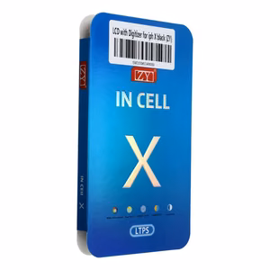 LCD ekrāns iPhone X ar digitizeru melns