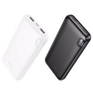 HOCO portatīvais lādētājs 10000 mAh 2A J128 balts