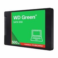 SSD WD zaļš 500GB 2.5" SATA