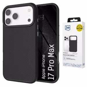 3mk Fortis MagCase для iPhone 17 Pro Max — чёрный