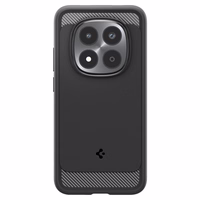 Spigen Rugged Armor korpuss priekš Xiaomi Redmi Note 15 Pro 5G - melns