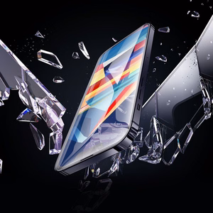 Закалённое стекло для iPhone 15 PLUS / 16 PLUS Hoco HD Anti-static 25 шт G10