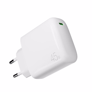 Puro PROLITE 45W USB-C sienas lādētājs - balts
