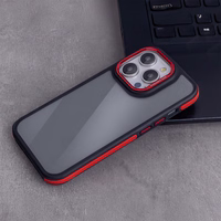 Crystal melns maciņš for Xiaomi Redmi Note 14 5G (Global) sarkans