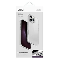 Uniq LifePro Xtreme apvalks iPhone 16 Pro Max - skaidrs