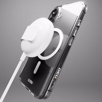 SBS Extreme Mag D3O Magnētiskais Apvalks iPhone 16 Plus - Caurspīdīgs