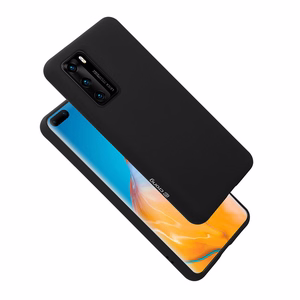 Crong Color Cover vāciņš ierīcei Huawei P40, melns