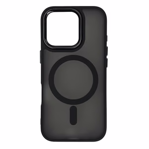 Magnētiskā kolekcija Magnētiskais iPhone 16 Pro apvalks - melns