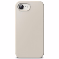 Ringke Silikona MagSafe viedtālruņa apvalks iPhone 16e - bēšs