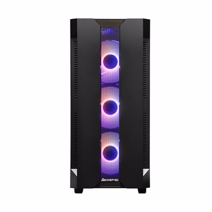 Chieftec Hunter datora korpuss MidiTower ATX melns
