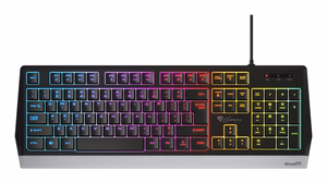 GENESIS Rhod 300 RGB keyboard Gaming USB QWERTY English melns