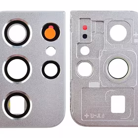 Samsung G998 S21 Ultra 5G lens priekš camera Phantom Sudrabs ORG