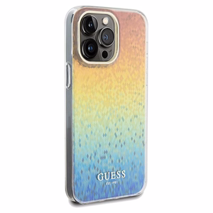 Guess IML Faceted Mirror Disco Iridescent viedtālruņa apvalks iPhone 13 Pro / 13 - vairākrāsains