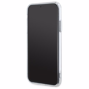 Karl Lagerfeld IML Metāla Choupette galva MagSafe apvalks iPhone 11 - balts