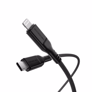 Amazing Thing kabelis Tough Pro CLC120MTOBK - Type C uz Lightning - PD 30W 3,2A 1,2 metri melns