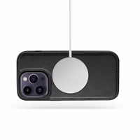 Tech-Protect Wallet MagSafe apvalks iPhone 12 / 12 Pro - melns