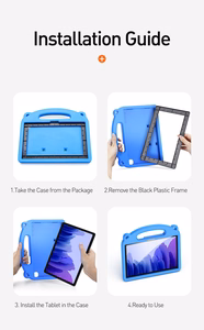 Korpuss Dux Ducis Panda Samsung X200/X205 Tab A8 10.5 2021 zils