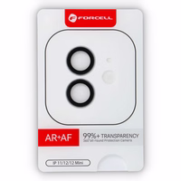 Forcell Premium Camera Lens Tempered Glass - iPhone 12 / 12 Mini sudraba