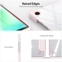 Korpuss Dux Ducis Toby Samsung X130/X135 Tab A11 8.7 rozā krāsā