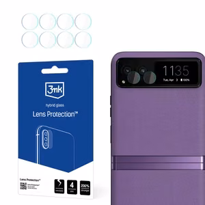 3mk Lens Protection – kameras objektīva aizsargs modelim Motorola Razr 40 Ultra/Razr+ 2023 (front)