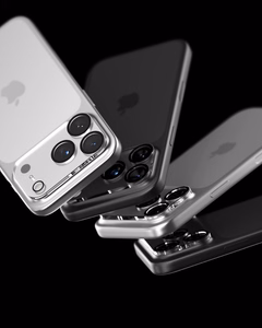 Ringke Camera Full Cover kameras aizsargstikls, 2 gab. komplekts iPhone 18 Pro Max, melns