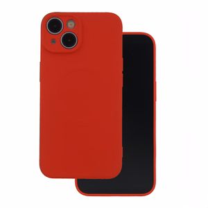 Simple Color Mag korpuss priekš iPhone 16 Pro Max 6,9" sarkans