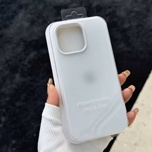 Telefona maciņš Silicone Plastic Pack Apple iPhone 12 balts (iepakojumā)