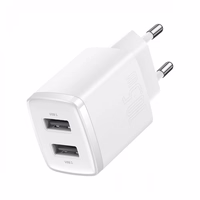 Lādētājs Baseus "Compact" balts 10.5W (2xUSB)