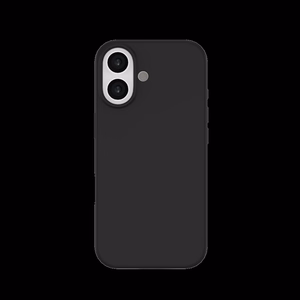 JUST MUST REGULAR DEFENSE silikona maciņš ar MAGSAFE iPhone 17 melns