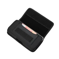 Horizontāls universāls apvalks OXFORD modelis 4 IPHONE 13 PRO MAX / SAMSUNG S21 Ultra / XIAOMI 12 Ultra melns