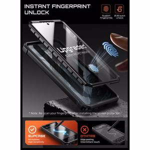 Supcase Unicorn Beetle Pro Mag MagSafe 2 komplektu futrālis Samsung Galaxy S26 Ultra - melns