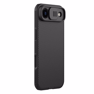 Nillkin CamShield Pro Magnētiskais viedtālruņa apvalks saderīgs ar MagSafe iPhone 17 Air - melns