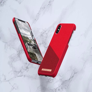 Nordic Elements Saeson Freja vāciņš ierīcei iPhone XS Max, sarkans