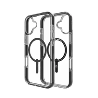 ZAGG Santa Cruz Snap Magnētiskais viedtālruņa apvalks iPhone 16 Plus - melns