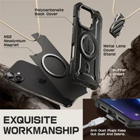Supcase UB XT Mag apvalks ar MagSafe iPhone 16 - melns