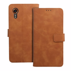 Чехол-книжка для Samsung Xcover 7 Tender Book коричневый