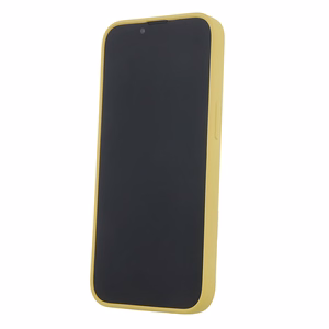 Viedtālruņa apvalks ar pirksta turētāju iPhone 15 6,1" dzeltens