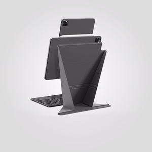 AmazingThing Matte Pro Mag Folio apvalks ar statīvu iPad Air M3 13" - Melns