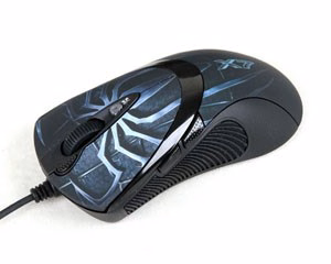 A4Tech Anti-Vibrate Laser Gaming XL-747H spēļu pele labrocīga USB Type-A 3600 DPI