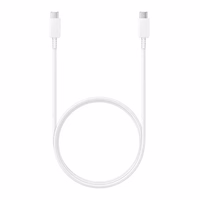 Samsung EP-TA845EWE 45W sienas lādētājs ar USB-C kabeli Samsung EP-DW767JWE 45W 1.8m (OOB Bulk - aizstājēja iepakojums) - balts