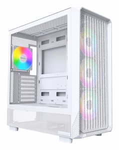 Case|MONTECH|X5|MidiTower|Case product features Transparent panel|Not included|Colour White|X5(W)
