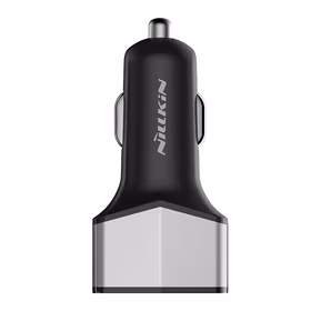 Nillkin Celerity auto lādētājs - 2x USB-A + 1x USB-C, 32W (sudrabs)