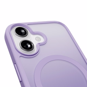 Puro Gradient TPU magnētiskais viedtālruņa apvalks iPhone 17 - rozā