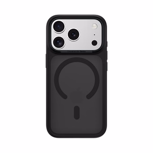 Benks Magnetic Mist maciņš ar metāla rāmi (K069) iPhone 17 Pro melns (Camera Control poga)