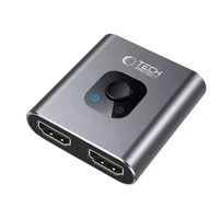 Tech-Protect HB07 HUB adapteris 2in1 HDMI 4K 60Hz - pelēks